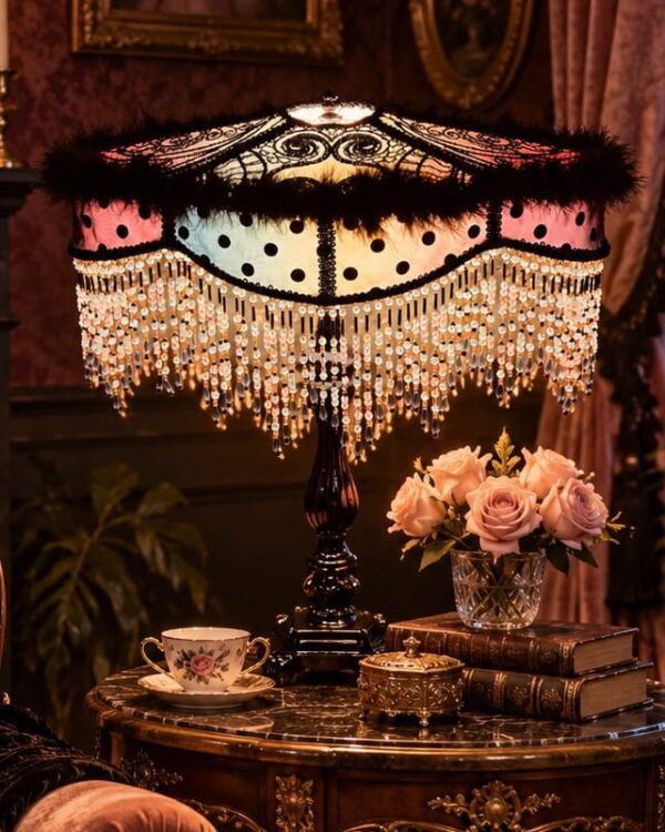 Polka Dot Lampshade