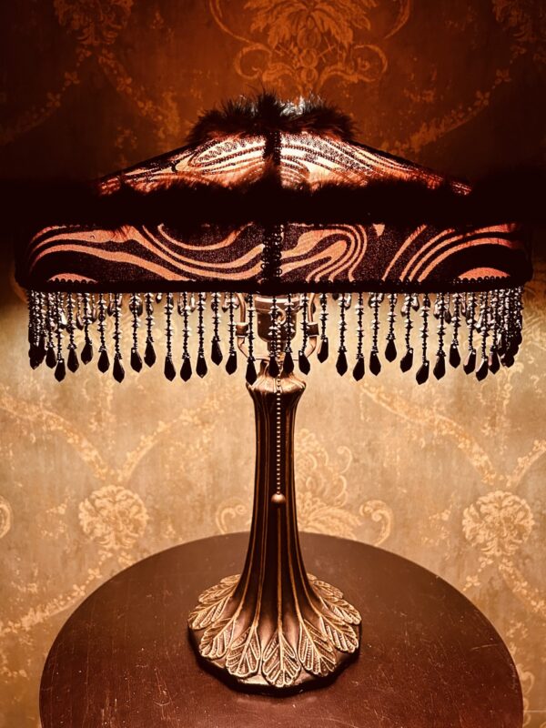 Scarlet Elegance Lampshade