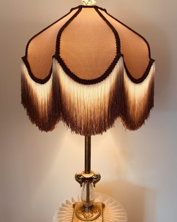 Amber Elegance Lampshade