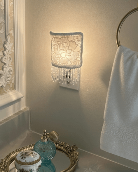 Lace Moonlight Night Light