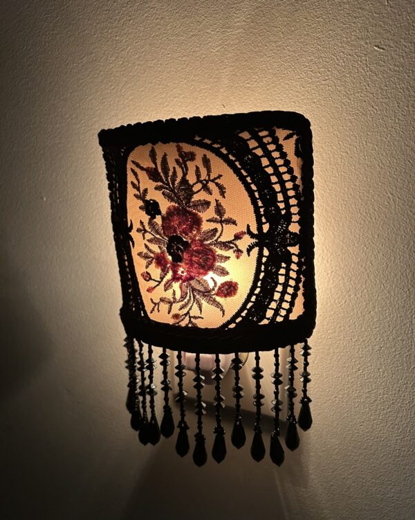 Midnight Rose Night Light