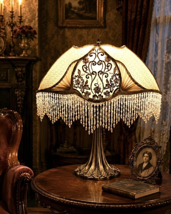 Ivory Ballerina Lampshade