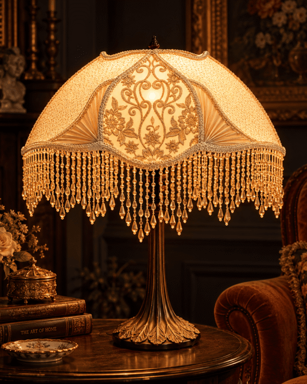 Ivory Ballerina Lampshade