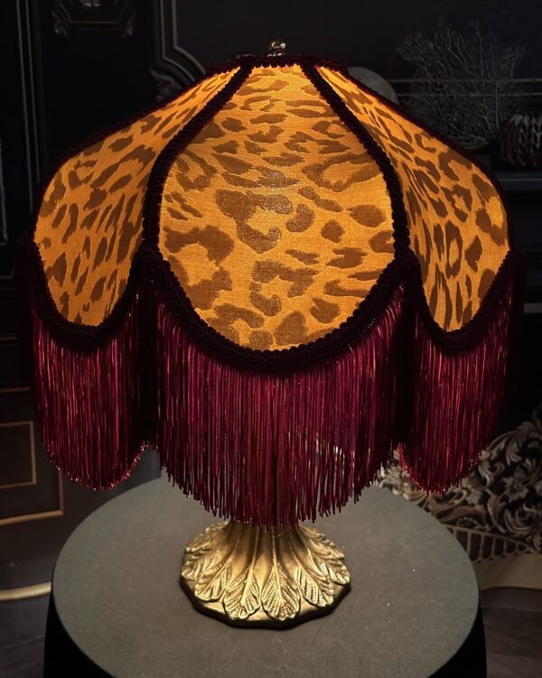 Leopard Rouge Lampshade