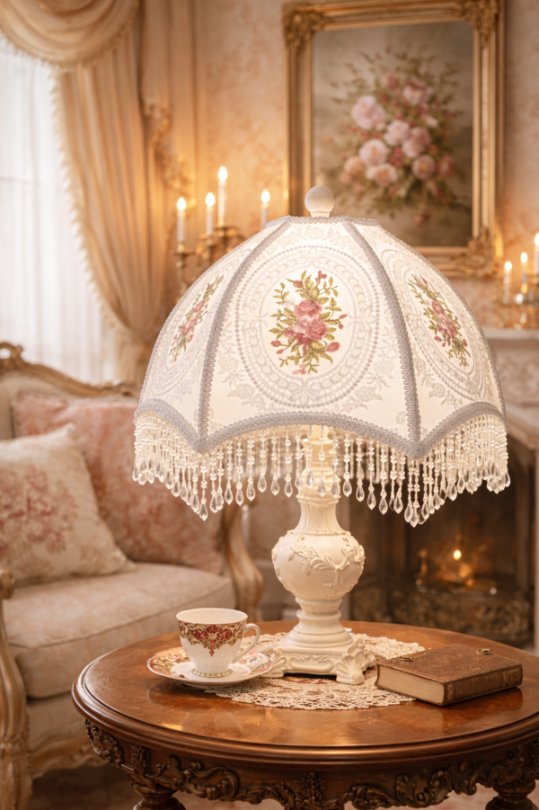 White Blossom lampshade