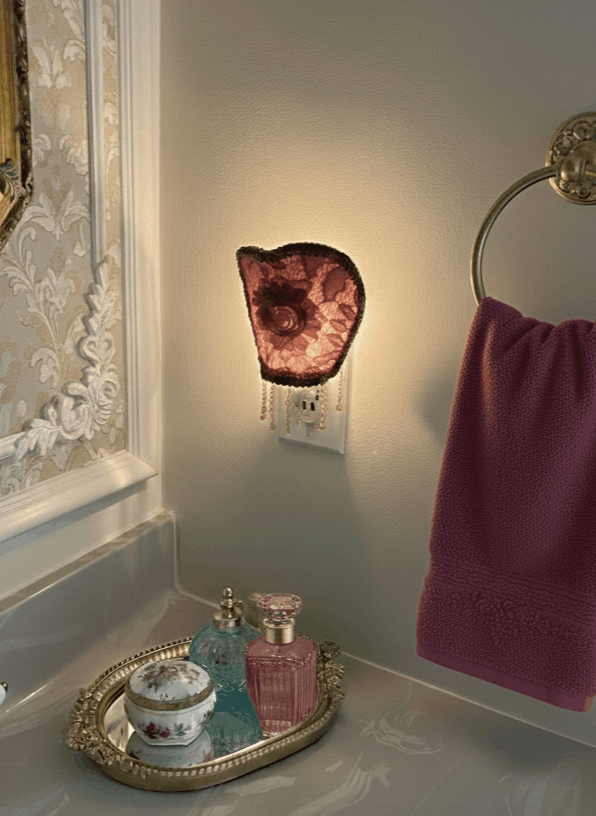 Amber Rose Night Light