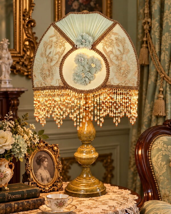 Green Whisper lampshade