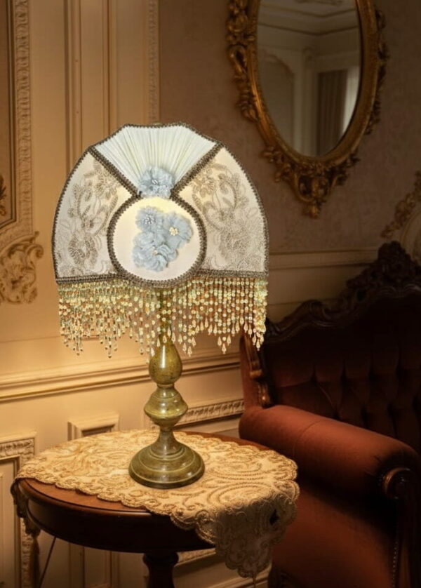Green Whisper lampshade