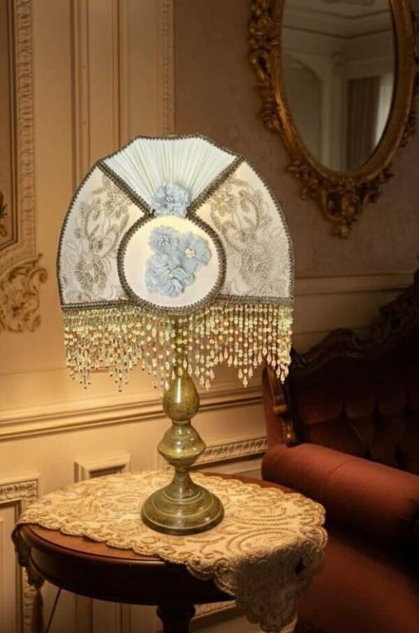 Green Whisper lampshade