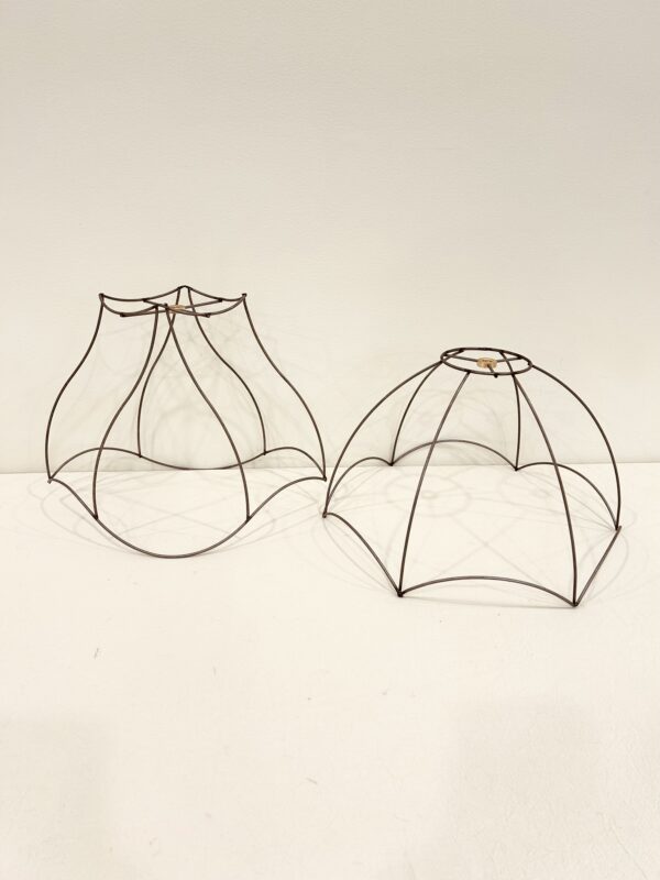 Victorian Wire Frame Set of 2 for Table Lamp – Texas & Scallop