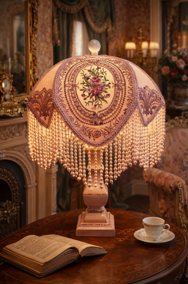 Rosé Garden Elegance Lampshade