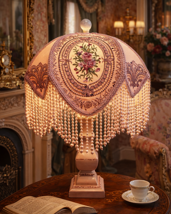 Rosé Garden Lampshade