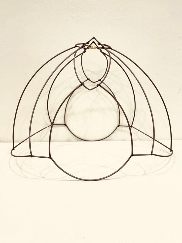 Wireframe Gothic Leaf Large