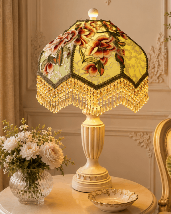 Green Bloom Lampshade