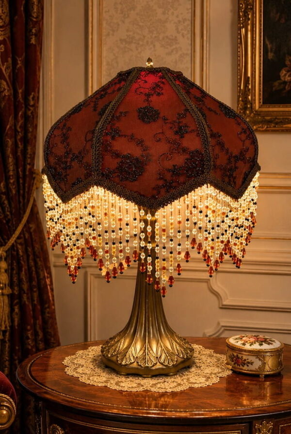 Amber Brown Lampshade