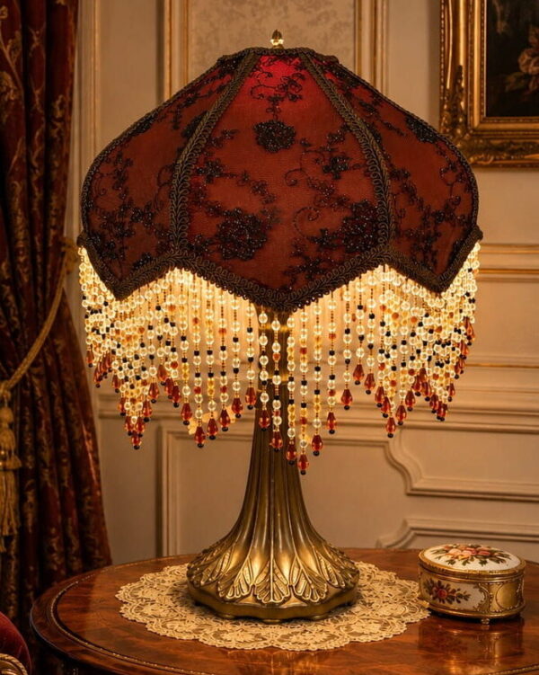 Amber Brown Lampshade