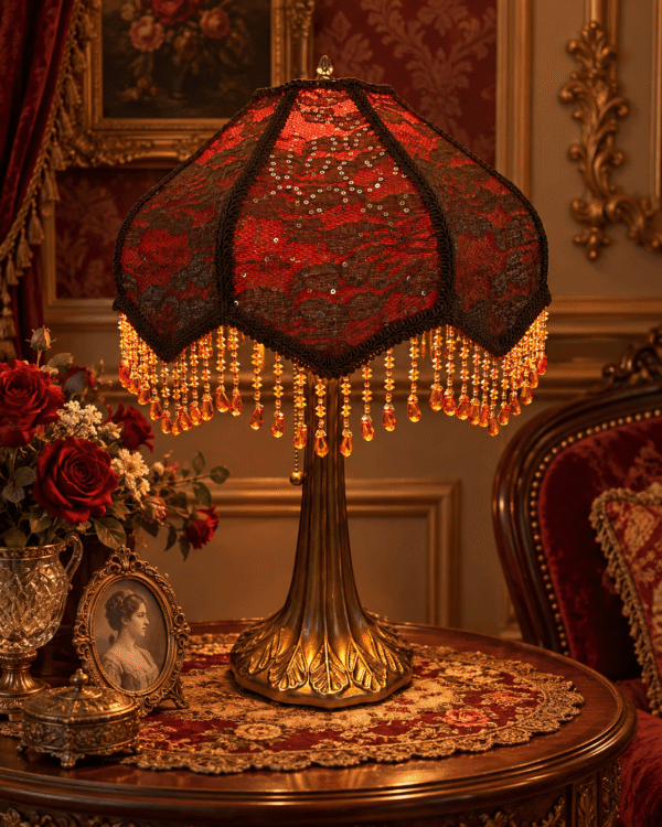 Sparkling Brown Lampshade