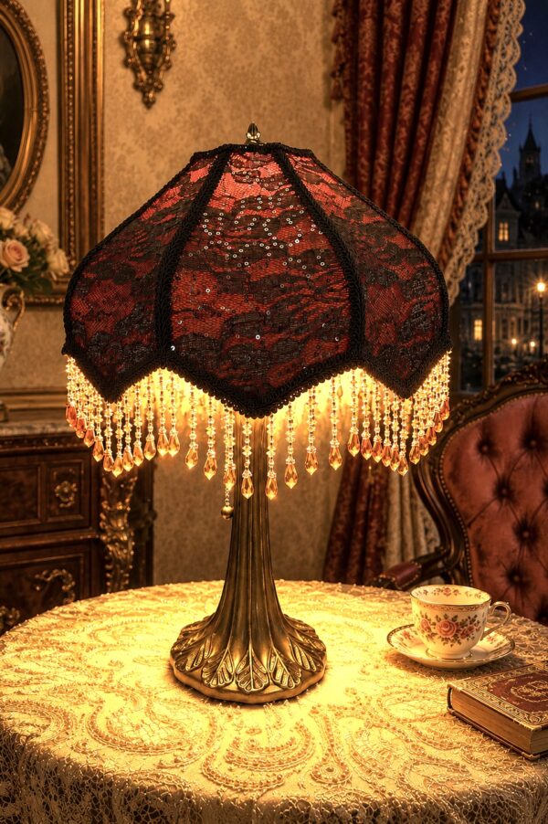 Sparkling Brown Lampshade