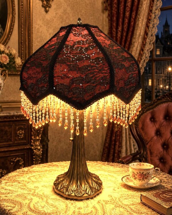 Sparkling Brown Lampshade