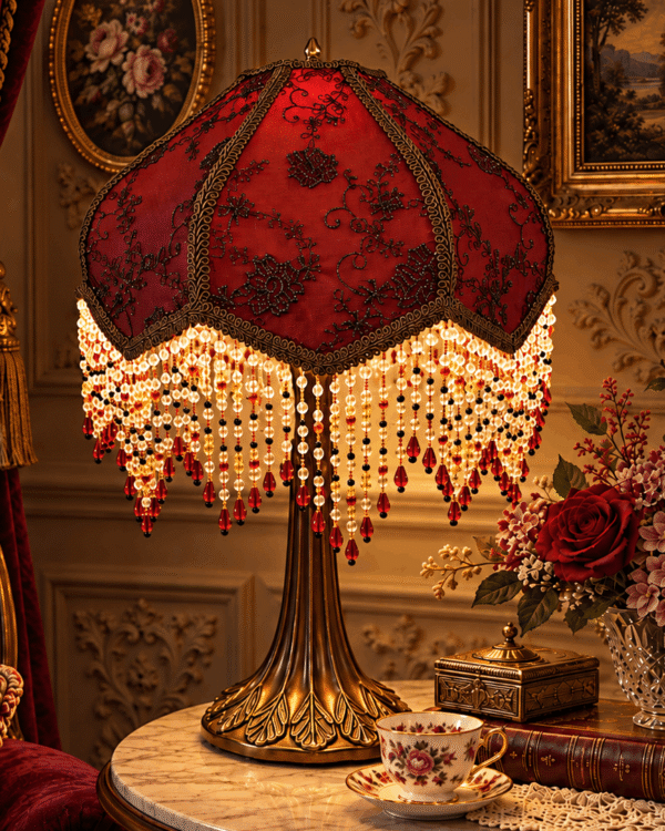 Amber Brown Lampshade