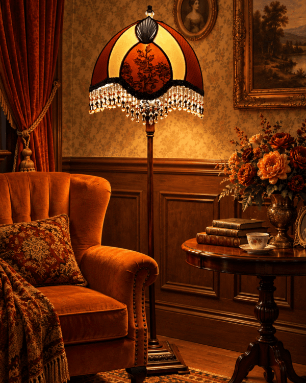 Amber Romance Lampshade